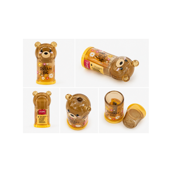 Legami, Temperino con Contenitore Teddy Bear