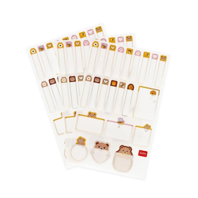 Legami, Etichette Adesive con Pellicola Protettiva - My Name Is... - Teddy Bear