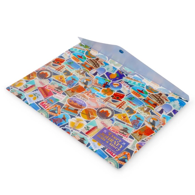 Legami, Cartella Portadocumenti Travel Stickers