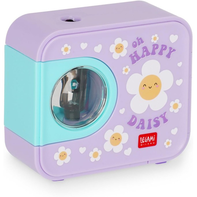 Legami, Temperino Elettrico Top of the Tip, Tema Daisy