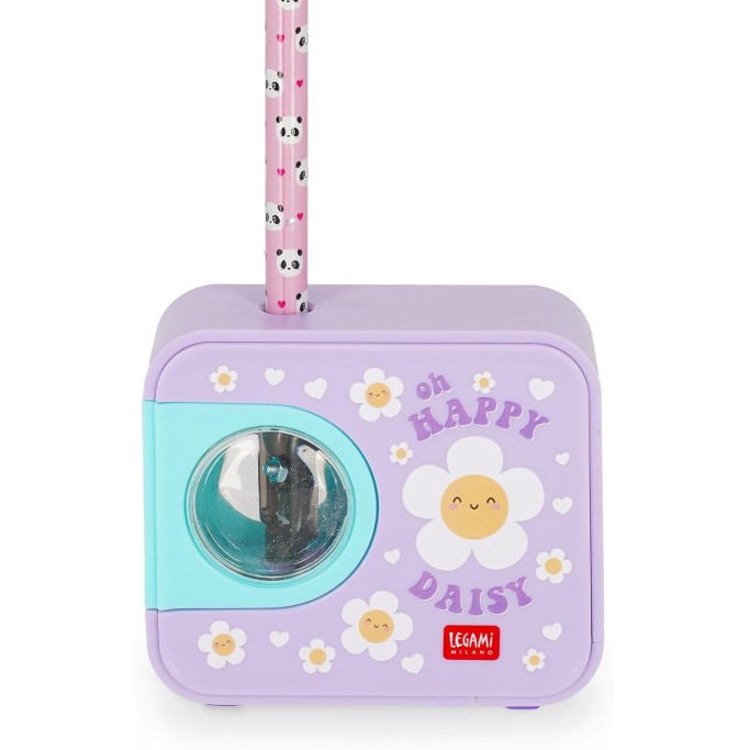 Legami, Temperino Elettrico Top of the Tip, Tema Daisy