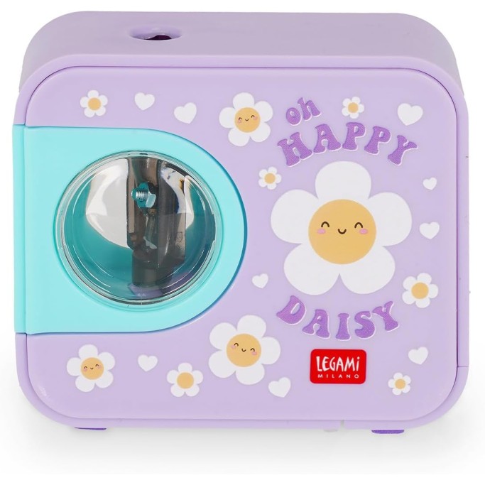 Legami, Temperino Elettrico Top of the Tip, Tema Daisy