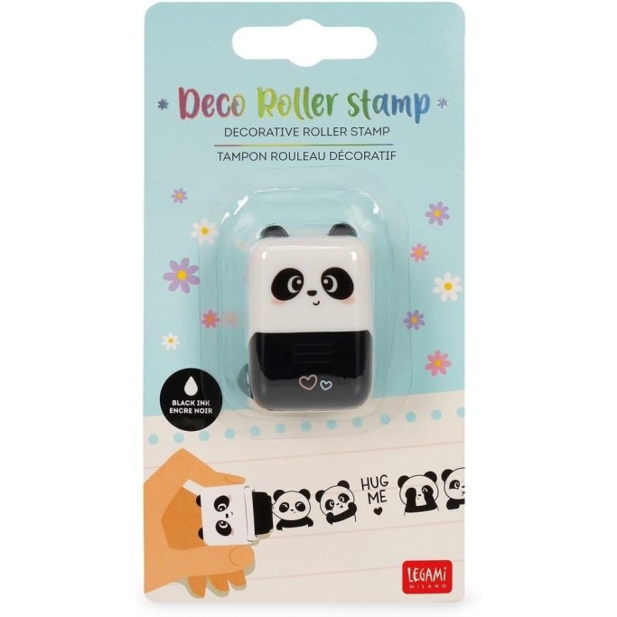 Legami, Timbro Decorativo a Rullo, tema Panda