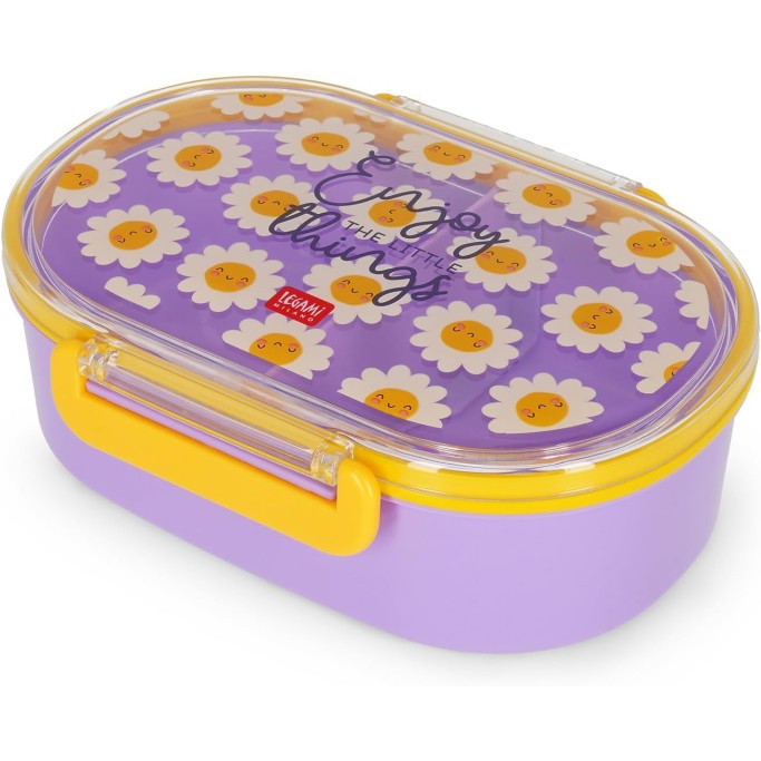 Legami, Contenitore Porta Merenda, Tema Daisy