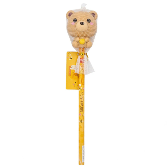 Legami, Matita con squishy Legami Squeezies, Teddy Bear