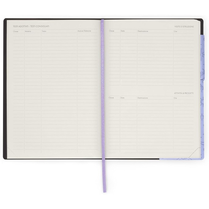 Legami, Agenda del Docente 2027 Large, Cosmic Lilac