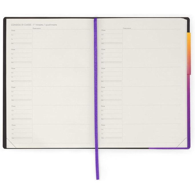 Legami, Agenda del Docente 2027 Large, Sunset Vibes