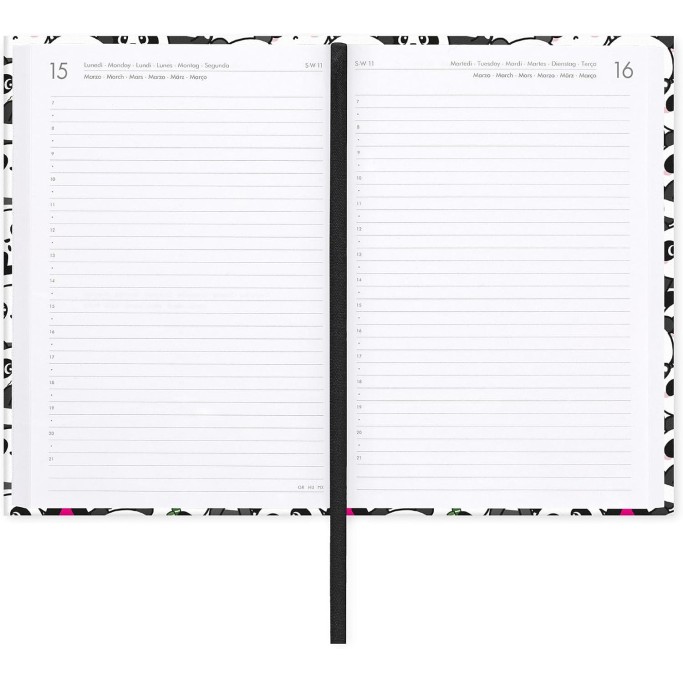 Legami, Agenda 2026/2027 Giornaliera Fotografica 16 Mesi, Panda