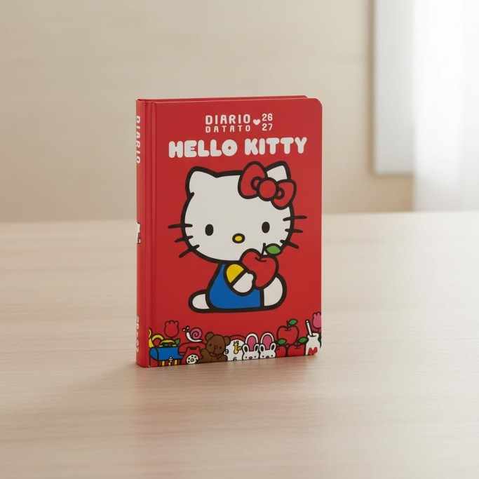 HELLO KITTY, Diario Scuola 2026-2027 Ufficiale Hello Kitty