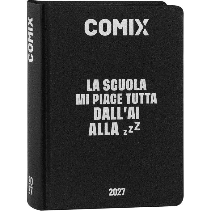 COMIX, Diario - Agenda 2027 Giornaliera 16 Mesi, Formato Mini 11x15,3 cm