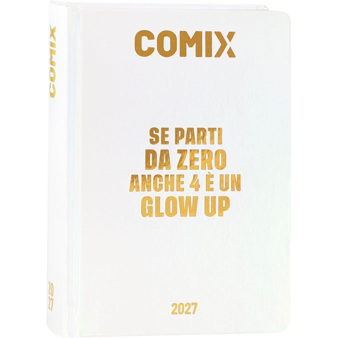 COMIX, Diario - Agenda 2027 Giornaliera 16 Mesi, Formato Mini 11x15,3 cm