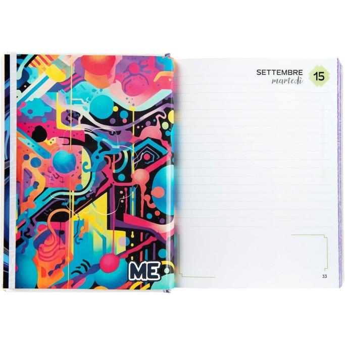 ME MY EVOLUTION, Diario - Agenda 2027 Giornaliera 16 Mesi, formato 12x16,5 cm