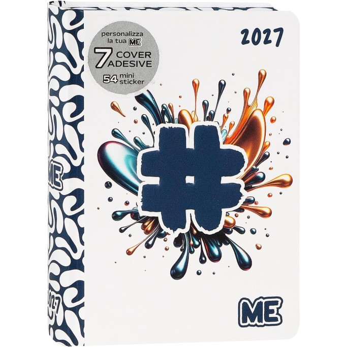 ME MY EVOLUTION, Diario - Agenda 2027 Giornaliera 16 Mesi, formato 12x16,5 cm