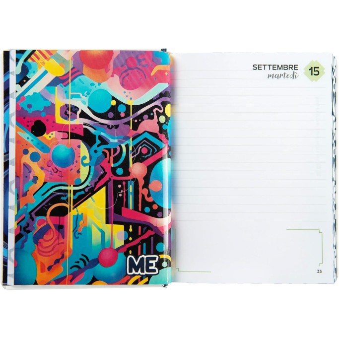 ME MY EVOLUTION, Diario - Agenda 2027 Giornaliera 16 Mesi, formato 12x16,5 cm
