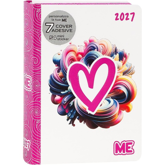 ME MY EVOLUTION, Diario - Agenda 2027 Giornaliera 16 Mesi, formato 12x16,5 cm