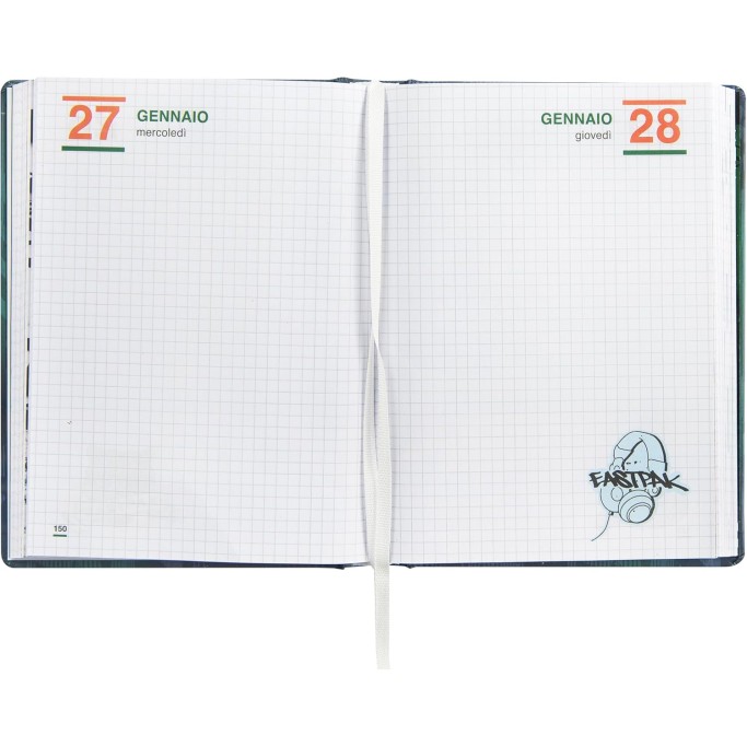 EASTPAK, Diario Scuola 2026-2027, Diario Datato 13 Mesi