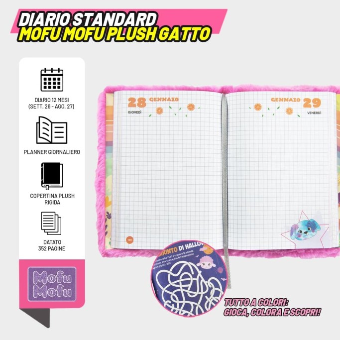 MOFU MOFU, Diario Scuola 2026-2027
