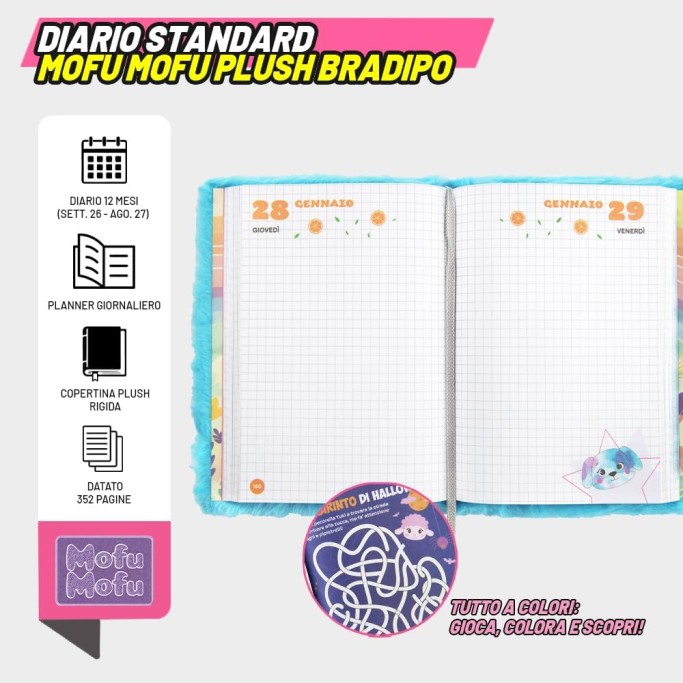 MOFU MOFU, Diario Scuola 2026-2027