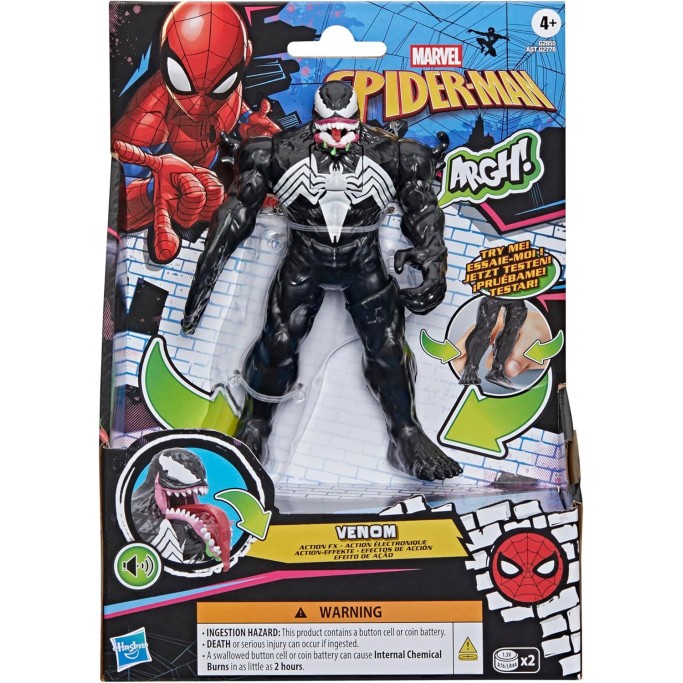 Hasbro Marvel Spider-Man, Venom Action FX