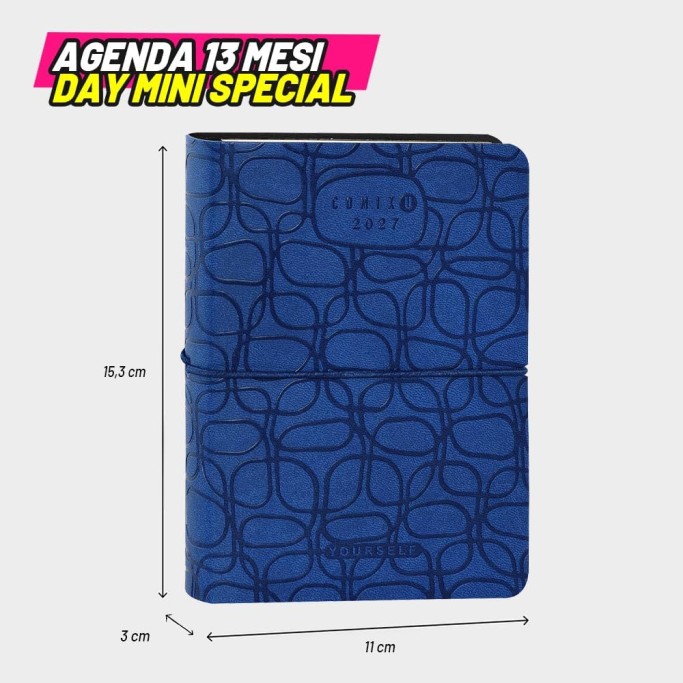 COMIX U YOURSELF SPECIAL - Agenda 2026-2027 Giornaliera 13 Mesi, Copertina Morbida e Termovirante con Elastico