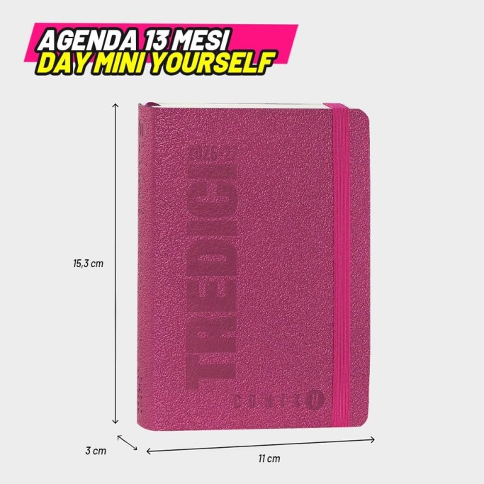COMIX U YOURSELF, Agenda 2026-2027 Giornaliera 13 Mesi