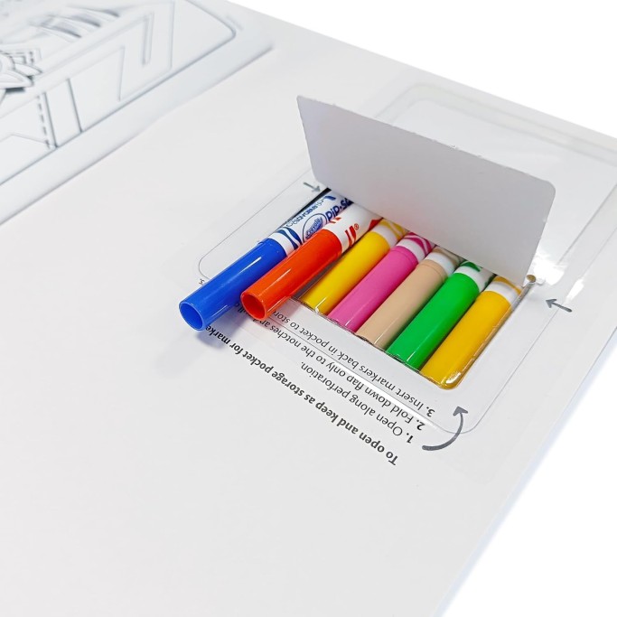 CRAYOLA, Album Attività & Coloring, Sonic, Toy Story, Spdey, Frozen
