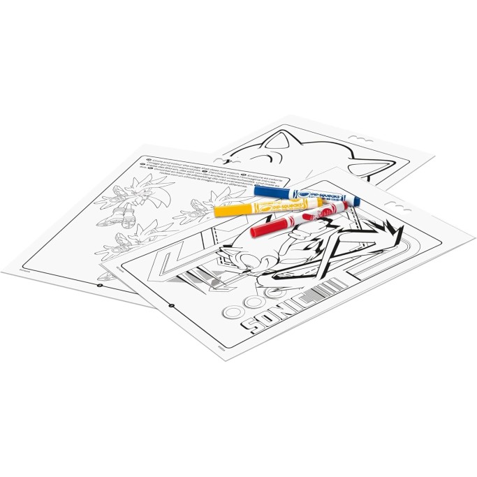 CRAYOLA, Album Attività & Coloring, Sonic, Toy Story, Spdey, Frozen