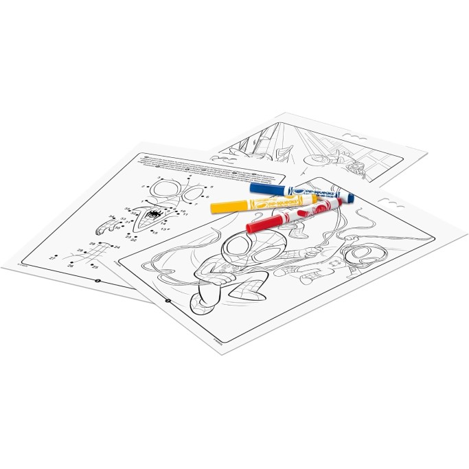 CRAYOLA, Album Attività & Coloring, Sonic, Toy Story, Spdey, Frozen