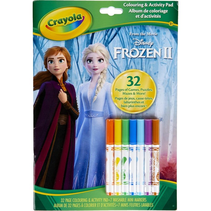 CRAYOLA, Album Attività & Coloring, Sonic, Toy Story, Spdey, Frozen