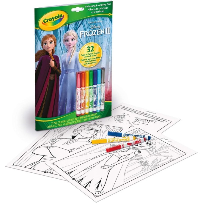 CRAYOLA, Album Attività & Coloring, Sonic, Toy Story, Spdey, Frozen