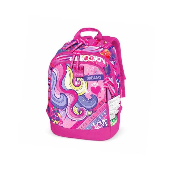Tinta Unita, ZAINO DREAM CROSS SISTEM UNICORN YOUNG POOL OVER