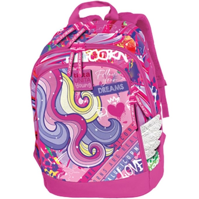 Tinta Unita, ZAINO DREAM CROSS SISTEM UNICORN YOUNG POOL OVER