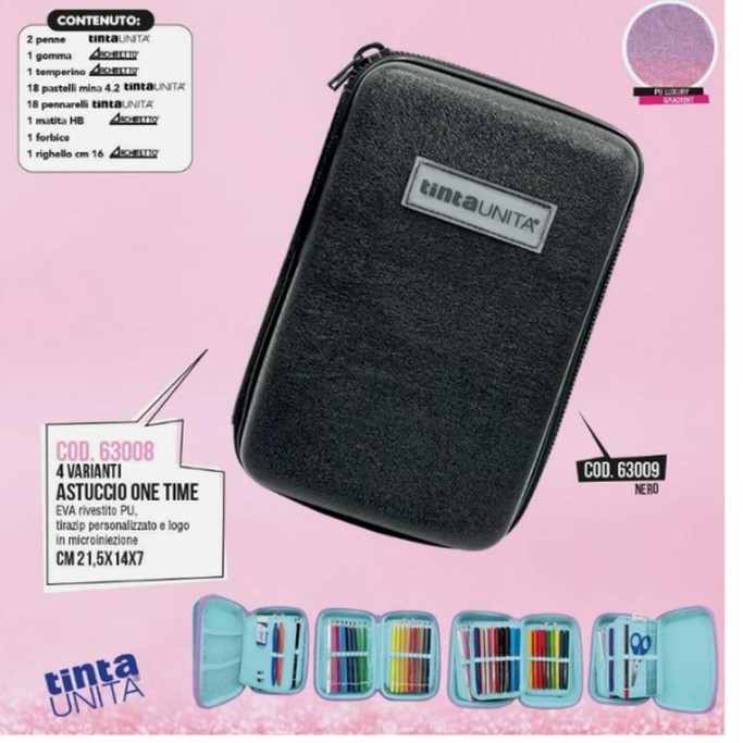 Tinta Unita, Astuccio One Time Gradient Nero Glamour