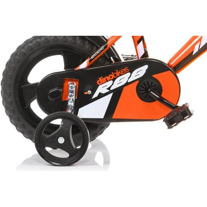 Bicicletta ruota 12, MTB Arancio