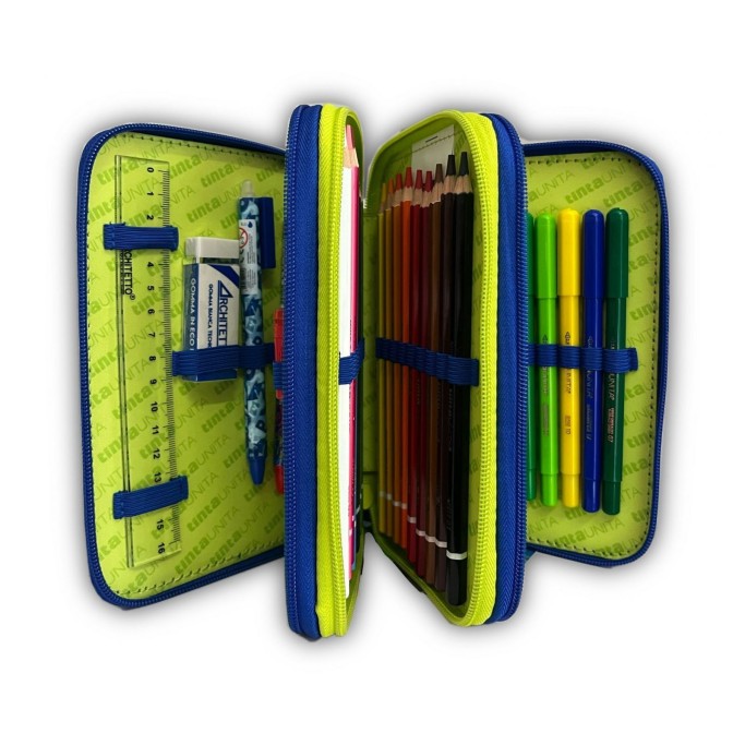Tinta Unita, ASTUCCIO 3 ZIP TINTA UNITA YOUNG MOSTER