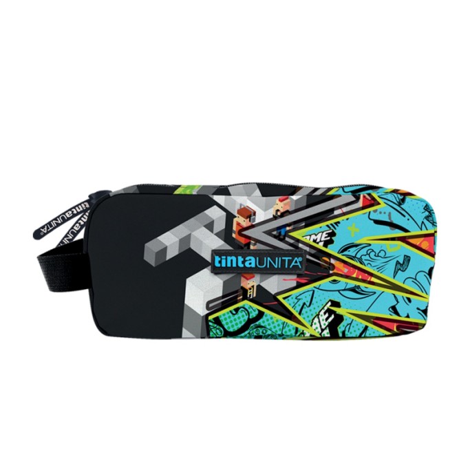 Tinta Unita, Astuccio Scuola Teen 2026/2027 Square Pouch Game