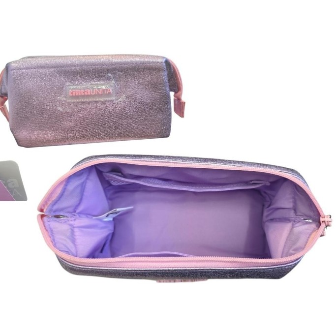 Tinta Unita, Bustona Triangolare Rosa/viola Glitter 2026/2027