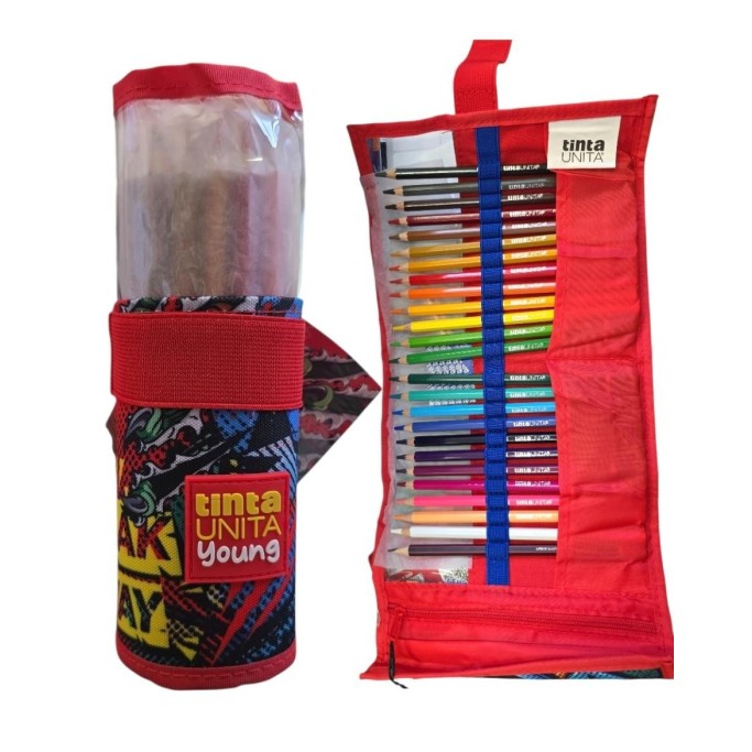 Tinta Unita Rotolo Pastelli 24+1 Raptor Young