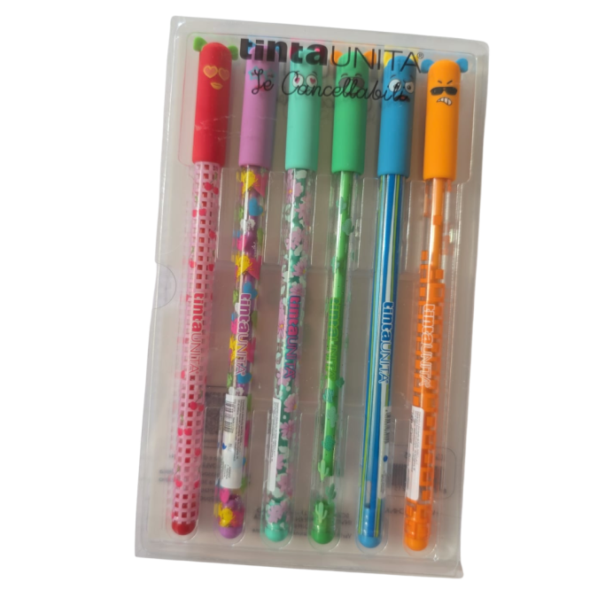 Tinta Unita Fashion kit 6 penne cancellabili edizione limitata