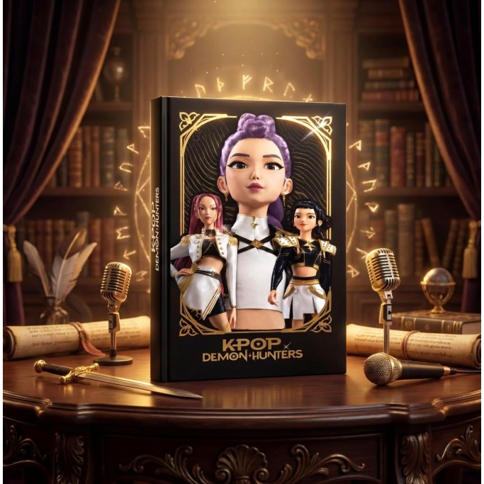 Diario Scolastico K-Pop Demon Hunters Copertina Morbida