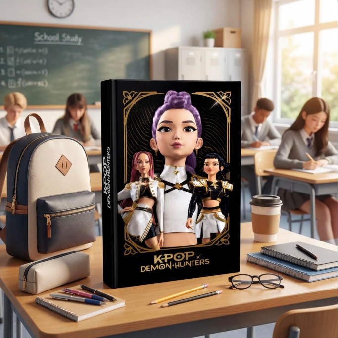 Diario Scolastico K-Pop Demon Hunters Copertina Morbida