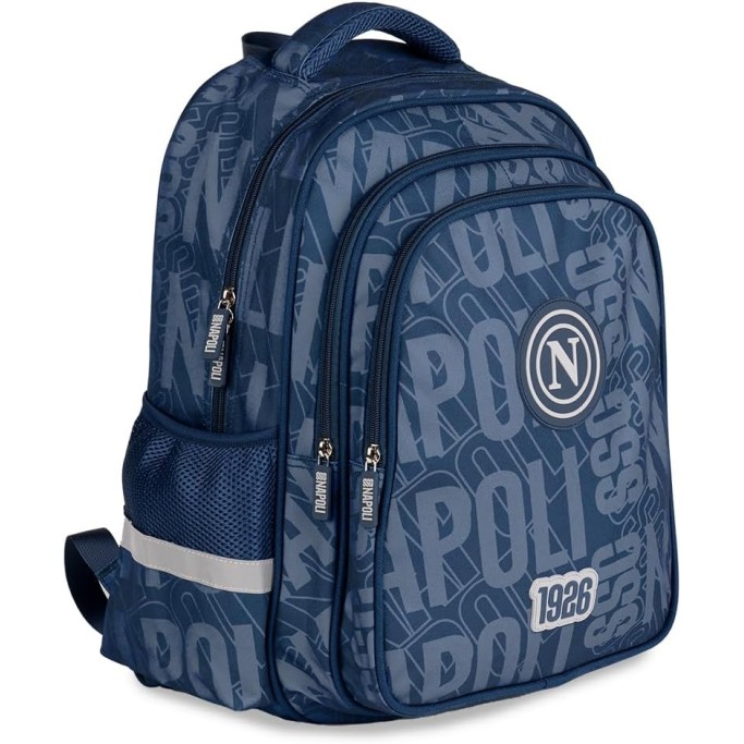 Colourbook Zaino Scuola Napoli Pallone Omaggio