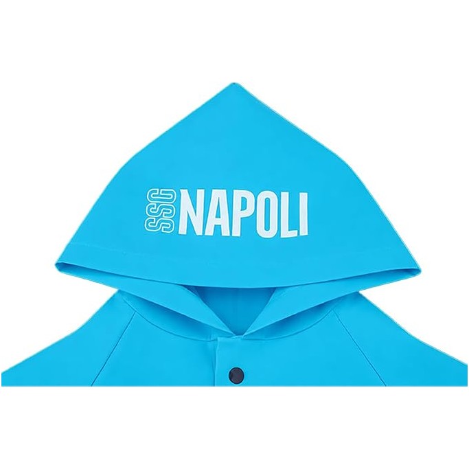 Colourbook Mantellina Antipioggia Bambino Napoli Calcio Impermeabile