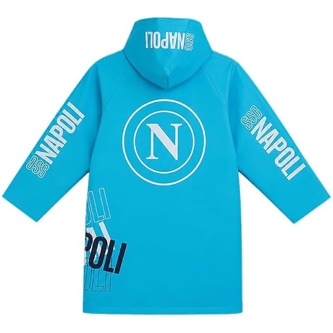 Colourbook Mantellina Antipioggia Bambino Napoli Calcio Impermeabile