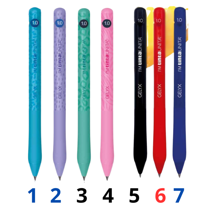 Tinta Unita, pennA Gelyx Classico Punta 1,0