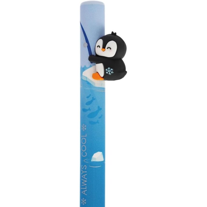 Legami, Penguin Always Cool, Penna a sfera a scatto con pinguino