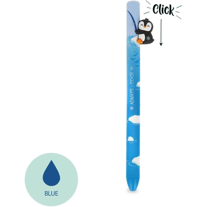 Legami, Penguin Always Cool, Penna a sfera a scatto con pinguino