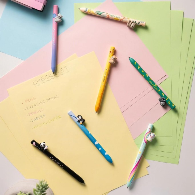 Legami, Penguin Always Cool, Penna a sfera a scatto con pinguino