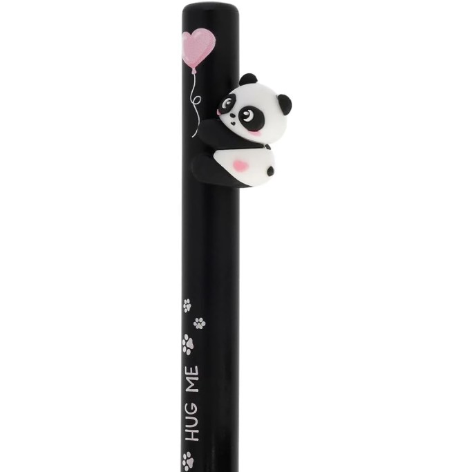 Legami, Free Hugs Panda Hug Me, Penna a sfera nera con panda