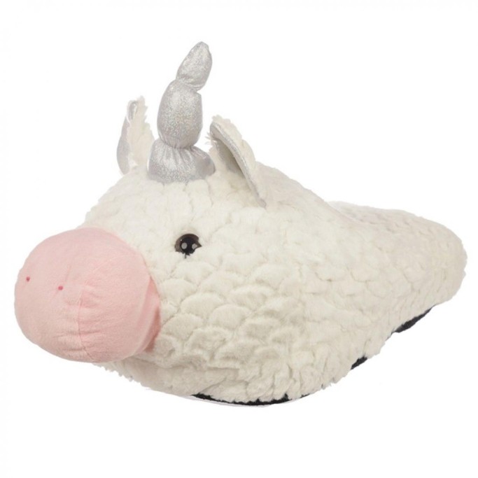MAXI PANTOFOLE SCALDAPIEDI UNICORNO